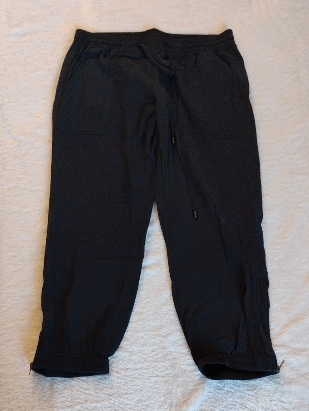 Go by Go Silk washable silk cropped joggers